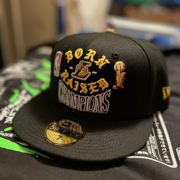 Born x Raised LA Lakers Championship Hat - Picture 1 of 5